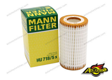 Filtro de óleo HU718 do filtro do motor de automóveis do sistema de lubrificação 5X para o BENZ de MERCEDES